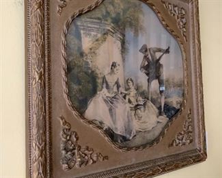 Antique Print in Amazing Frame