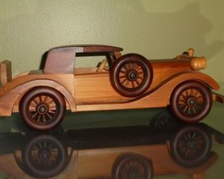 1 of 2 wood cars