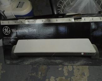 NEW General Electric warming tray