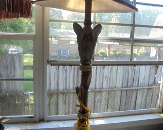 1 of 2 table lamps