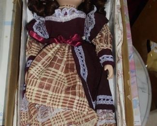 Dynasty doll collection in box