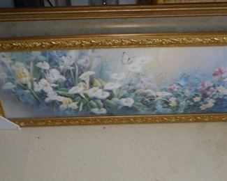 Framed Picture of flowers