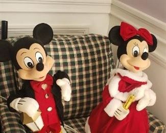 Holiday Mickey and Minnie