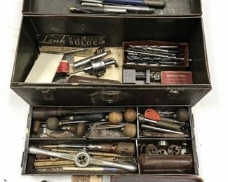 Tool Box with old tools