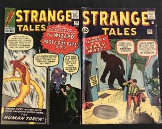 Strange Tales Silver Age Comics 