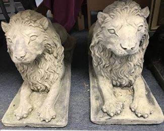 Another Pair of Lions- Very Heavy