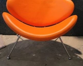 Orange Slice Lounge Chair - Nebraska Furniture Mart