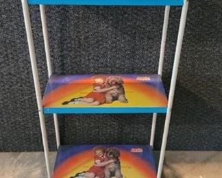 Annie 1982 Metal 3 Tier Shelf