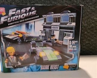 168 Piece Collectors Fast & Furious Bank Heist Legos