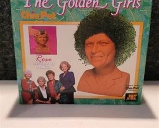 The Golden Girls Chia Pet - Character Rose - New in Box