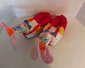 Roger Rabbit Plush Slippers