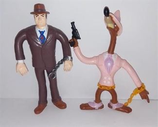 2 Rubber Roger Rabbit Charao