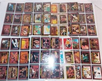9 Sleeves of Roger Rabbit Trading Cards
