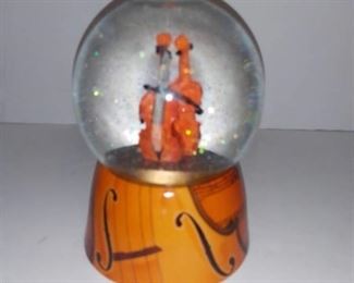 Sankyo Musical Cello Snow Globe