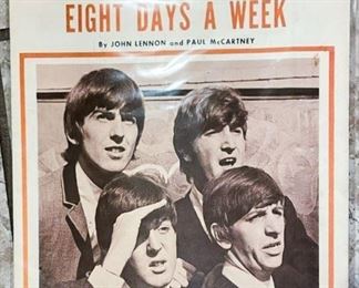 1964 Beatles sheet music