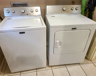Maytag HE washer and dryer