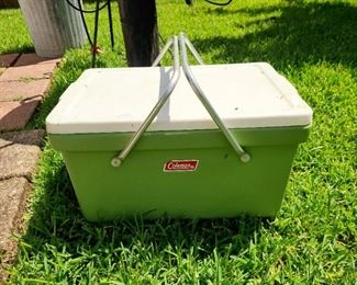 Vintage Coleman ice chest
