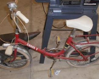CHAOS FOLDING BIKE RED