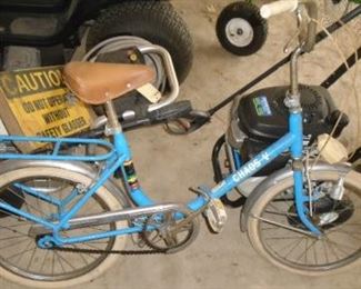 CHAOS FOLDING BIKE BLUE