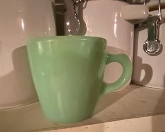 Jadeite cup