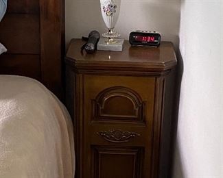 Vintage bedside table