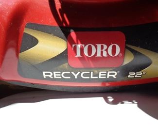 Toro Recycler lawn mower