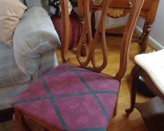 dining chairs with drop seat