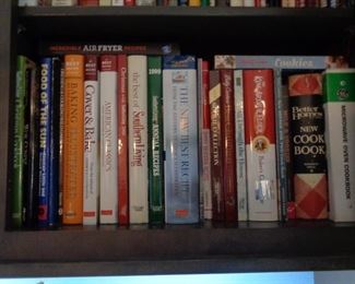 selection of cookbooks