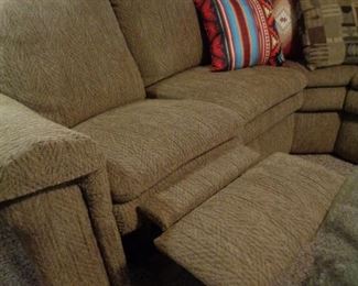 Adjustable La-Z-Boy Sectional Sofa