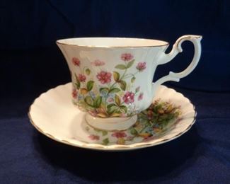 vintage tea cup and saucer