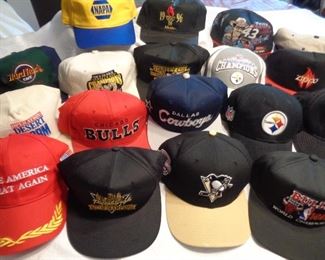 selection of hats