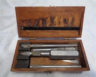 vintage Exacto knife set