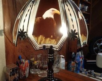 Eagle lamp-Touch On and Off