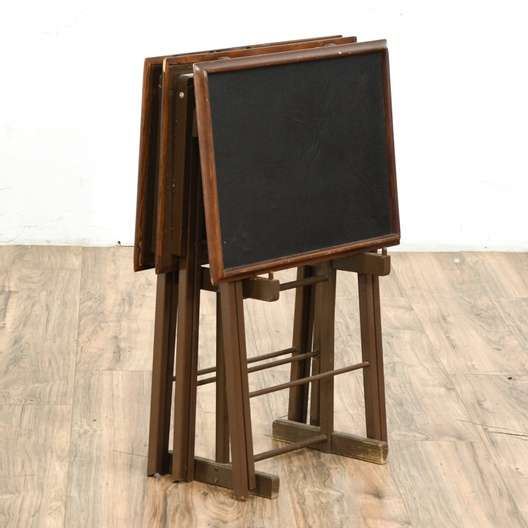 Artex Folding Dinner Trays - Set Of 3