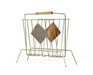 Mid-Century Magazine Rack