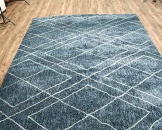Gertmenian Blue Area Rug, 96"X120"