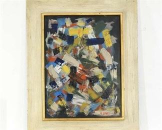 Colorful Abstract Painting By Miguel Chavez