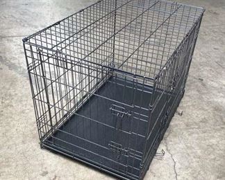 Metal Dog Crate, Foldable