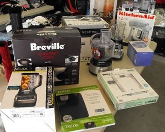 NAME BRAND kitchen Appliances complete in their boxes 