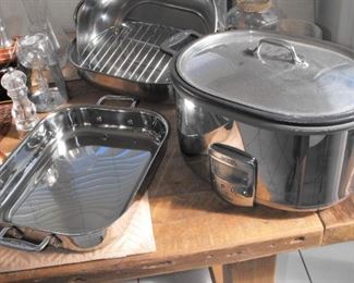 GREAT selection of All-Clad brand cookware in as new condition  