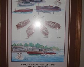"Where It All Began Chris Craft "signed by Bill Rose 