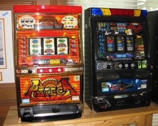 Aztec and Yamato slot machines