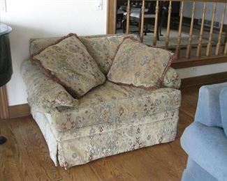 small couch (has matching ottoman )