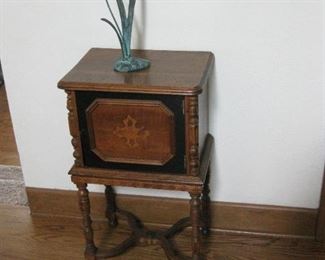 small antique cabinet