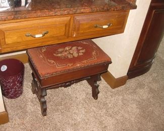 antique bench