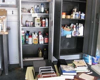 lots of car and boat supplies, cleaners, etc.