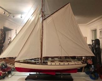 Large Scale Sail Boat