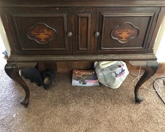 Darling Inlaid Foyer Table / Server or TV Stand