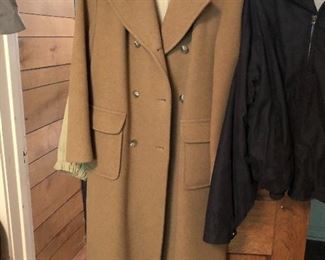 Ladies Wool Pendleton Full Length Coat
