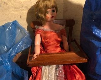 Doll and Chair